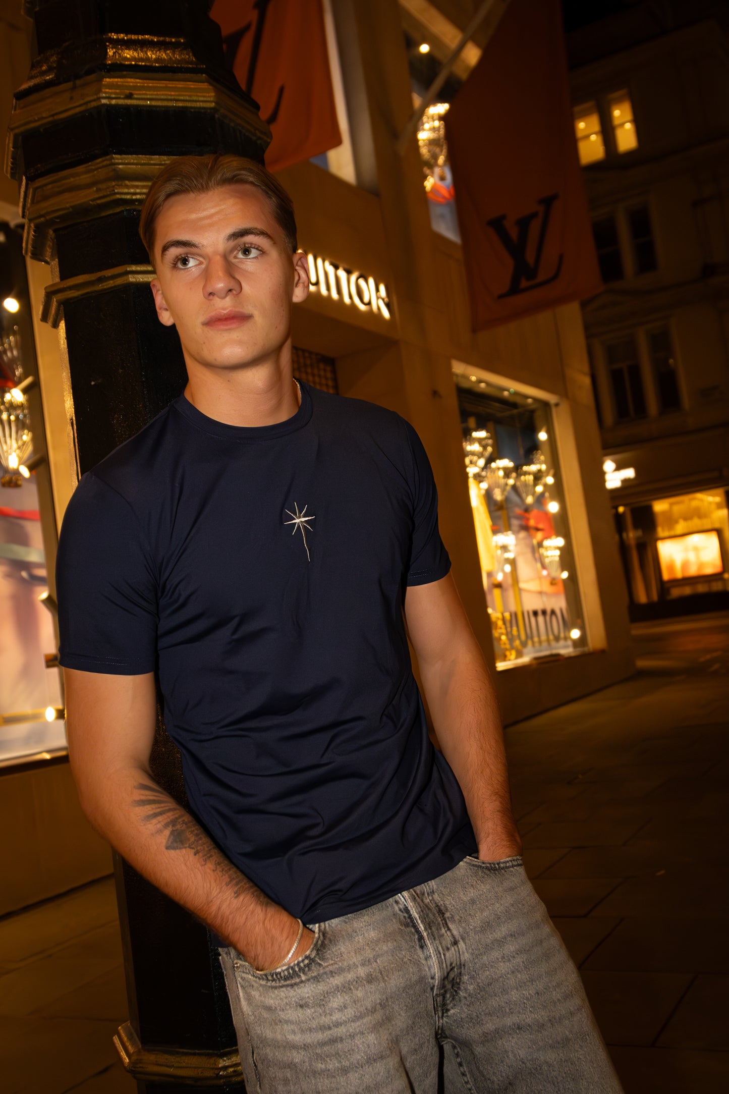 The Staple Tee (navy)